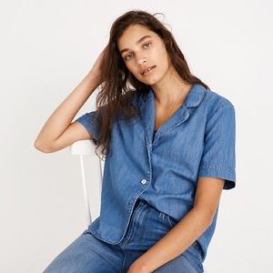 NWOT Madewell chambray shirt